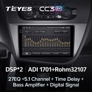 TEYES CC3 2K REPRODUCTOR DE DVD para coche para <span class=keywords><strong>Seat</strong></span> <span class=keywords><strong>Leon</strong></span> 2 <span class=keywords><strong>2005</strong></span> - 2012 8 pulgadas Android navegación REPRODUCTOR DE DVD para coche - Product Image 6