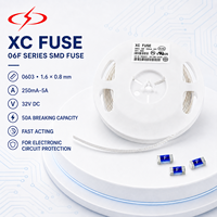 Fusible XC FUSE SMD série 06F 0603 1,6x0,8mm 250mA-5A 32V AC/DC 50A à action rapide en céramique pour la protection des circuits électroniques