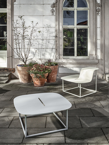 Ensemble <span class=keywords><strong>table</strong></span> et chaises pliantes d'extérieur en alliage d'aluminium moderne, couleur vive, pour café, cour, terrasse et salon - Product Image 4