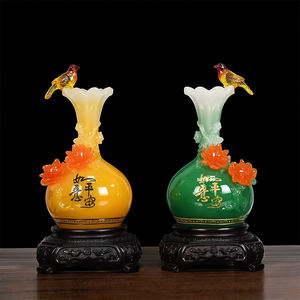 शांति भाग्य राल शिल्प vase आभूषण सजावट सजावट सजावट सजावट सजावट नई चीनी शैली के लिए सही उपहार - Product Image 1