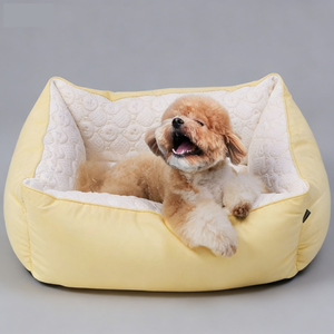 Luxury Cooling <b>Dog</b> <b>Bed</b> <b>Sofa</b> Style with Ultra Cooling Fabric and High Side Bolster Double Sided Non Slip Washable Base - Product Image 1