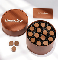 Emballage cadeau en papier cartonné rigide de luxe, de qualité alimentaire, recyclable, avec logo personnalisé en gros, pour bonbons, desserts, gâteaux, éponges