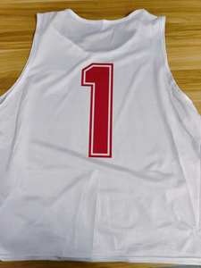 เสื้อกล้ามตาข่ายสำหรับฝึกซ้อมฟุตบอล แบบมีรูระบายอากาศ สามารถสกรีนโลโก้ได้ - Product Image 5