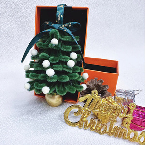 Christmas Decor Vehicle Handmade DIY Twisty Stick Christmas <b>Tree</b> <b>Ornament</b> Atmosphere Scene Setting Door Hanging Accessory - Product Image 6