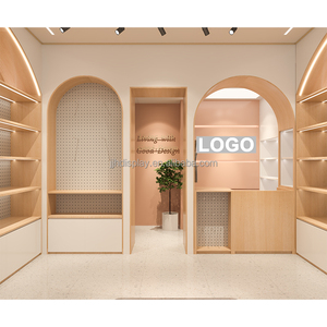 Nội thất tùy chỉnh hàng tạp hóa hiển thị tiện lợi cửa hàng tạp hóa Kệ kệ gỗ kệ gỗ cho cửa hàng bán lẻ hiển thị giá - Product Image 2