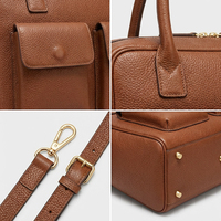 Sac à langer Cuir Véritable Sac Tote Maman Grande Capacité Organiseur Bébé Poche Biberon Voyage Maternité Fournisseur OEM