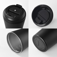 Boîte cadeau avec logo personnalisé, design classique, tasse isotherme réutilisable en acier inoxydable à double paroi pour le sport, pour les tasses à café en plein air