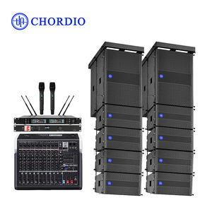 Sistema de Altavoces Activos Profesionales CHORDIO TG-110 Line Array, Subwoofer de 18 Pulgadas, Sistema de Sonido PA para Conciertos al Aire Libre, Garantía de 2 Años - Product Image 1