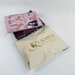 Bolsas de Envío de Poliéster Rosa con Impresión Completa de Lujo, Bolsas de Correo con Diseño Personalizado para Pelucas y Productos de Cuidado Capilar - Product Image 3