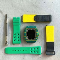 Montre mécanique pour homme, tendance et très vendue, 67-02, en fibre de carbone ultra-fine de 7,8 mm, boîtier original, style streetwear hip-hop
