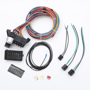 Faisceau de câblage de boîte à fusibles automobile 14 canaux 12V Isolation PVC Noyau en cuivre Installation statique IP20 - Product Image 2