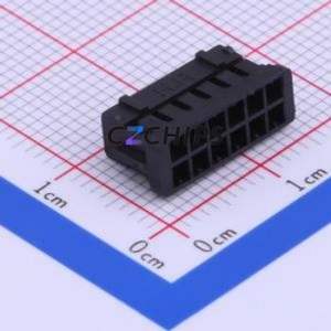 A2211H-2X06P Housing (Wire-to-Board / Wire-to-Wire) P=2mm Connector ( Jack Structure: 2x6P )( Pitch: 2mm )( Row Spacing: 2mm ) - Product Image 1