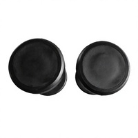 Barre d'haltères à tête ronde en acier recouvert de caoutchouc PVC de haute qualité Langmai LM-7001 (poids de 2,5 kg à 60 kg) pour la maison, la salle de sport commerciale