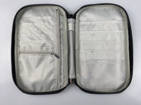 Organisateur de documents de voyage haut de gamme étui pour cartes de crédit portefeuille de passeport de voyage familial sac porte-passeport