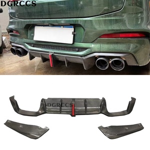 ดิฟฟิวเซอร์กันชนหลังคาร์บอนไฟเบอร์ DGRCCS X4 G02 พร้อมไฟ LED ที่ปลายลิ้นกันชนหลัง สำหรับปี 2018-2023 (ติดตั้งง่าย) - Product Image 1