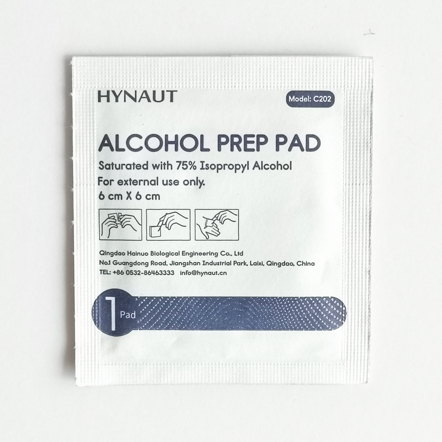 Alcohol prep pad HYANUT OEM ISO CE