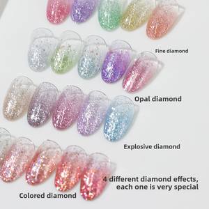 <span class=keywords><strong>Mrnail</strong></span> 2025เจลเล็บยูวีความหนาแน่นสูง38สีเพชรหักและสไตล์ฝรั่งเศสติดทนนานสำหรับร้านทำเล็บ - Product Image 3