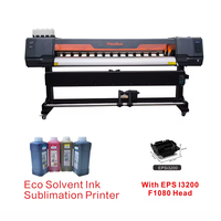 Imprimante à jet d'encre éco-solvant de qualité supérieure F1080 i3200 1.3m/1.6m/1.8m traceur de tête en vinyle nouvelle imprimante numérique de qualité automatique