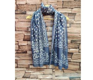 Dupatta ผ้าฝ้ายเนื้อนิ่มสำหรับผู้หญิงบูติคผ้าธรรมชาติระบายอากาศได้ดี - Product Image 6