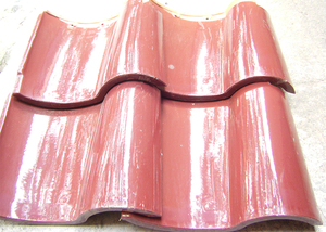 Lowes concreto español arcilla cubierta super rojo teja tejado <span class=keywords><strong>de</strong></span> pizarra - Product Image 6