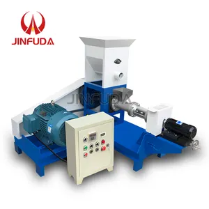 Small dog food puffing fish feed maker floating fish feed pellet making machine floating fish pellet mill machine
