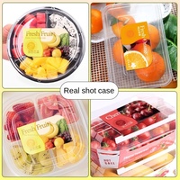 Autocollant d'étiquette de fruits, autocollant publicitaire pour célébrités du web, pastèque, pêche, raisin, autocollant en PVC personnalisé, adhésif universel, étiquette de boîte de fruits