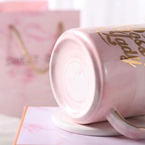 Pink Marble Ceramic Coffee <strong>Mug</strong> for <strong>Mother</strong> <strong>Day</strong> Birthday Gifts - Product Image 2