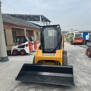 Chargeuse compacte sur chenilles de haute qualité, livraison gratuite, diesel, mini-chargeuse sur chenilles CAT japonaise, modèle 2020, garantie 1 an - Product Image 3