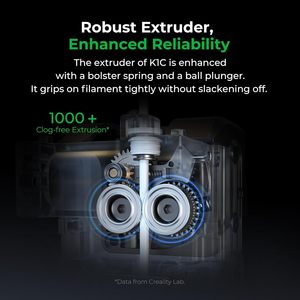 Impresora 3D Creality K1C, Volumen de Impresión 220x220x250mm, FDM de Alta Velocidad, Nivelación Automática, Extrusor Directo - Product Image 4