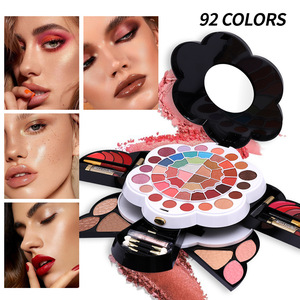 Palette de maquillage imperméable multi-couleurs (8+ teintes) pour fards <span class=keywords><strong>à</strong></span> paupières, rouges <span class=keywords><strong>à</strong></span> lèvres, blush et illuminateur, 63,9g – Meilleures ventes - Product Image 1