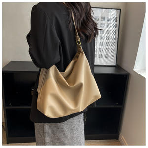 Bolso de Hombro de Cuero de Gran Capacidad, Estilo Coreano 2026, Tendencia Nueva, Popular, para Mujer - Product Image 5