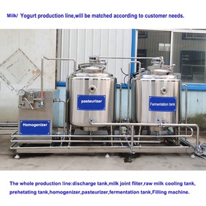 Meilleur prix Chine Réservoir de refroidissement du lait industriel Pasteurisateur de lait / Machine à fabriquer du <span class=keywords><strong>yaourt</strong></span> à vendre - Product Image 5