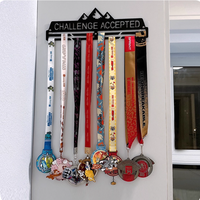 Porte-médaille Affichage Or Wallhung Trophées Cyclisme Cintre Qualité Nylon Plaque Décoratif Aviron Rack Imprimer Conception Danse Gymnases