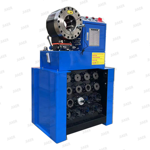 Machine <span class=keywords><strong>à</strong></span> <span class=keywords><strong>sertir</strong></span> les flexibles hydrauliques industriels de 1/4'' <span class=keywords><strong>à</strong></span> 2'' avec système de moules <span class=keywords><strong>à</strong></span> changement rapide, sertisseuse haute précision avec 10 jeux de matrices, certifiée CE - Product Image 5
