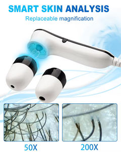 2024 Portable cheveux cuir chevelu Test Scanner analyseur Machine tête Massage cheveux follicule analyseur - Product Image 4