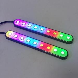 แถบไฟ LED 12V สำหรับรถจักรยานยนต์และยานยนต์ไฟฟ้าพร้อมไฟวิ่งกลางวันและไฟเบรก - Product Image 3