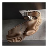 CBMMart-Section d'Escalier en Métal Réglable en Hauteur, 90cm, Barre de Fixation pour Tapis, Tige d'Escalier