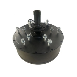 Nhà sản xuất chuyên nghiệp ba pha công nghiệp lớn <span class=keywords><strong>AC</strong></span> 1500W làm mát Trần hvls 12ft 7.3m không chổi than động cơ quạt điện 220V - Product Image 3