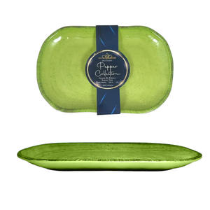 Bandeja de Melamina Verde Pimienta 36x23x3cm - Product Image 1