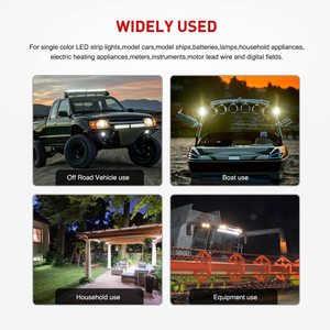 Jyx OEM/ODM 3/5/10/20 feet 12/14/16 AWG mở rộng Kit <span class=keywords><strong>LED</strong></span> làm việc thanh ánh sáng Road & thuyền chiếu sáng hệ thống dây điện khai thác với ul - Product Image 4
