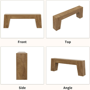 Console de canapé extra longue, grande table en bois de style farmhouse à placer derrière le canapé, table <span class=keywords><strong>d</strong></span>'appoint moderne pour hall <span class=keywords><strong>d</strong></span>'<span class=keywords><strong>entrée</strong></span>, couloir ou <span class=keywords><strong>entrée</strong></span>. - Product Image 3