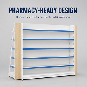 Meilleures ventes : Étagères <span class=keywords><strong>de</strong></span> supermarché double face, présentoirs <span class=keywords><strong>de</strong></span> pharmacie pour supermarché, fabriqués <span class=keywords><strong>en</strong></span> Chine - Product Image 3