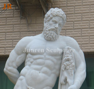 <span class=keywords><strong>Escultura</strong></span> tallada a mano de tamaño real para hombre, estatua de mármol griego desnuda, <span class=keywords><strong>Hercules</strong></span> en venta - Product Image 4