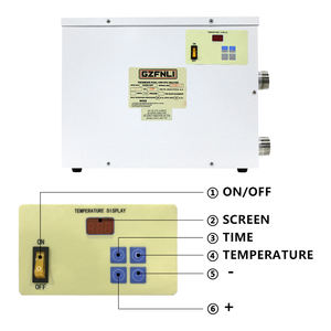 Chauffe-piscine portable mini pompe à chaleur Water Faery, écoénergétique, 5,5-60 kW, pour petites piscines et spas, compatible 110V 220V 380V - Product Image 3