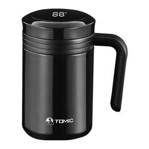 Mug à thé isotherme intelligent Tomic en acier inoxydable 316 avec affichage de la température, pour usage au bureau - Product Image 2