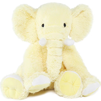 Peluche éléphant super douce en jaune rose gris bleu violet blanc cadeau d'anniversaire animal en peluche