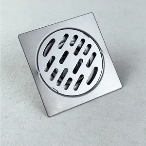 Anti entupimento filtro quadrado anti odor china cozinha sus304 banheiro núcleo chuveiro capa de aço inoxidável piso dreno