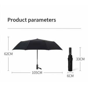 Parapluie pliant pare-soleil tendance, personnalisable (logo, taille et couleur) – Meilleures ventes en promotion - Product Image 6