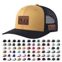 Gorras Trucker de Secado Rápido, Transpirables e Impermeables, con Malla de Poliéster y Algodón Sostenible, Bordado 3D, Envío Rápido