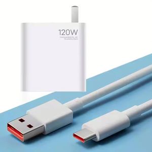 Cargador de Pared USB de 120W de Alta Calidad a Precio de Mayoreo con Cable Tipo-C para Xiaomi, Enchufe para EE. UU., UE y Reino Unido - Product Image 4